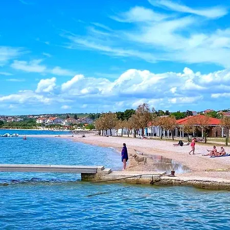 Beach Studio Roza Biograd - Premium Location Apartment